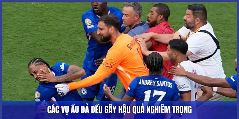 CÁC VỤ ẨU ĐẢ ĐỀU GÂY HẬU QUẢ NGHIÊM TRỌNG